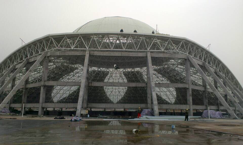 廊坊温泉馆网架工程